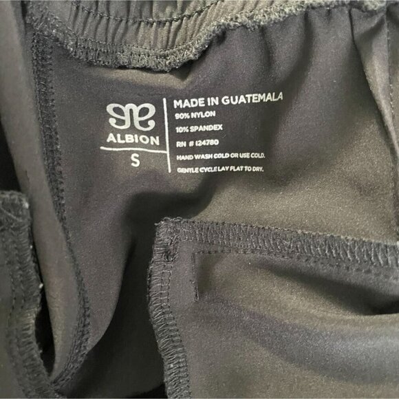 Albion Size Small  Black Classic Overall Jumpsuit $118 - Picture 11 of 11